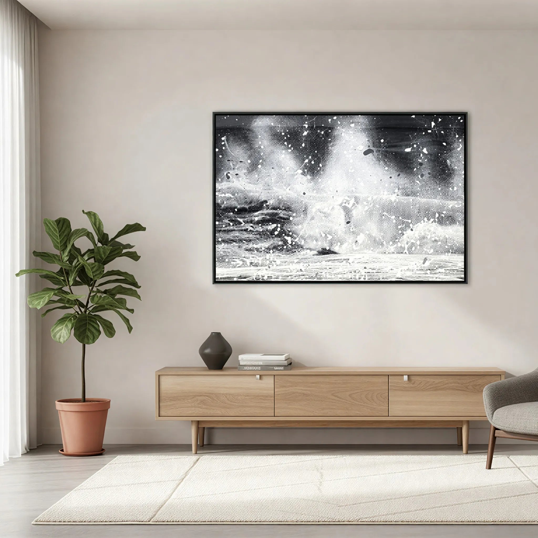 Blizzard Damien Hirst