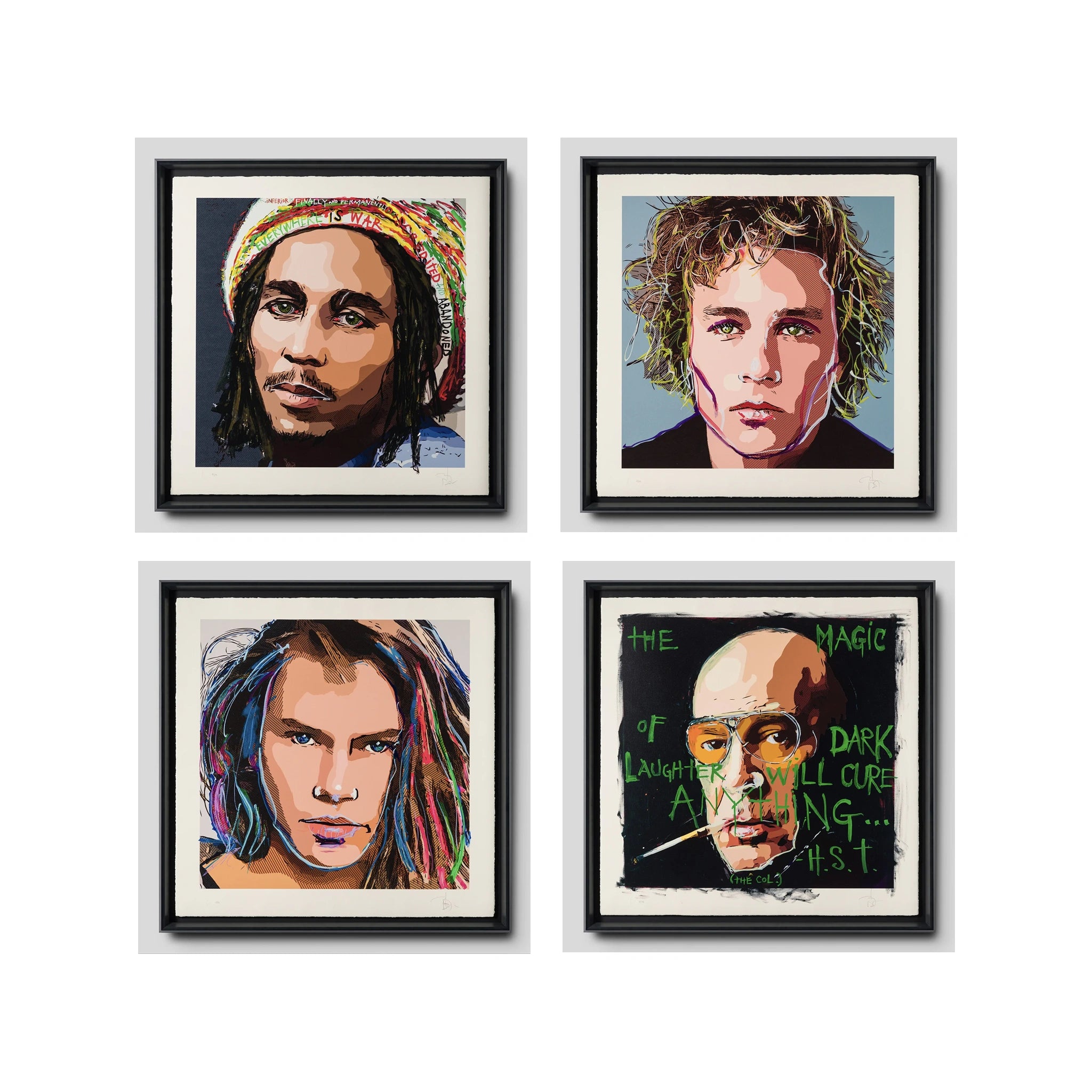 Friends & Heroes 2 (Set of 4) Johnny Depp