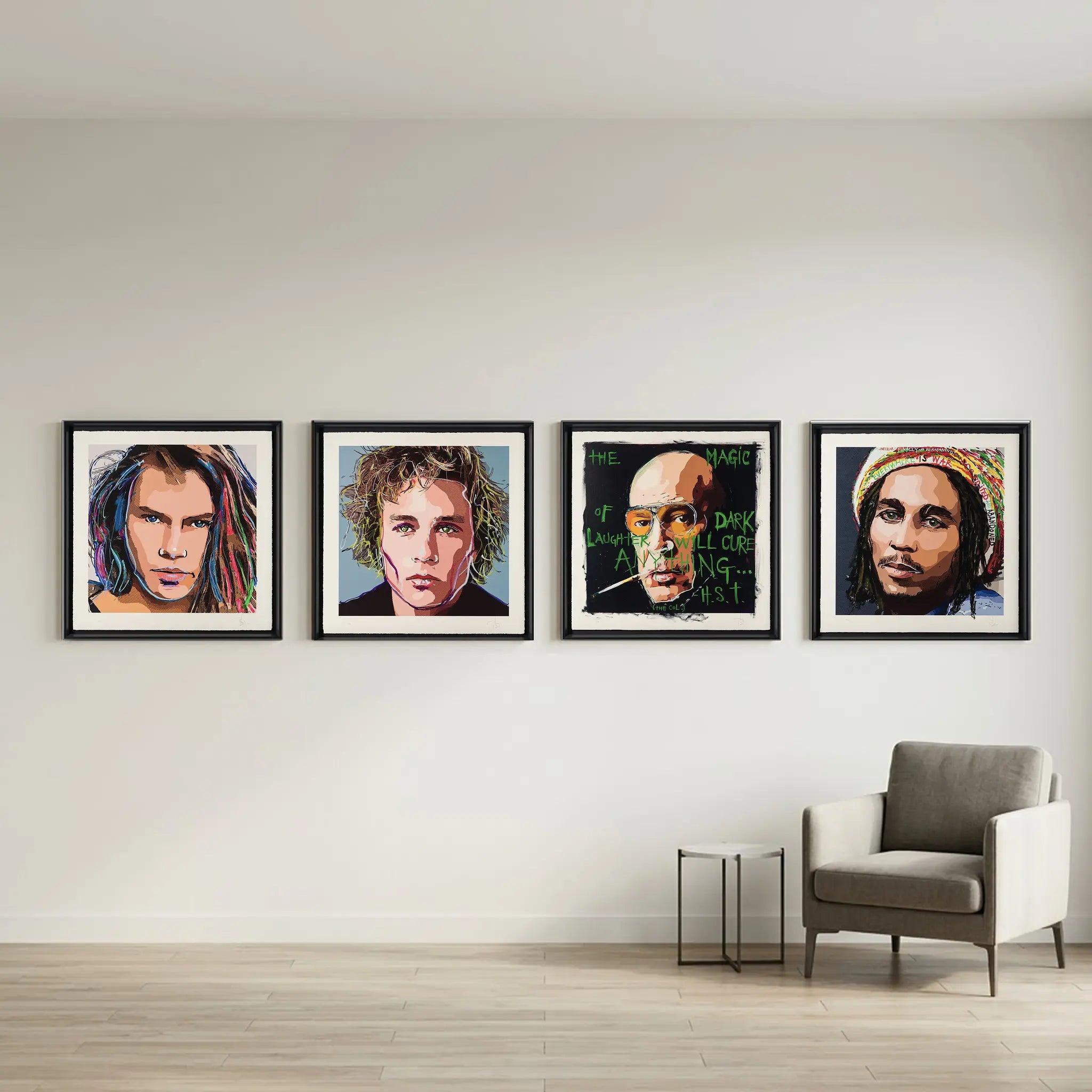 Friends & Heroes 2 (Set of 4) Johnny Depp