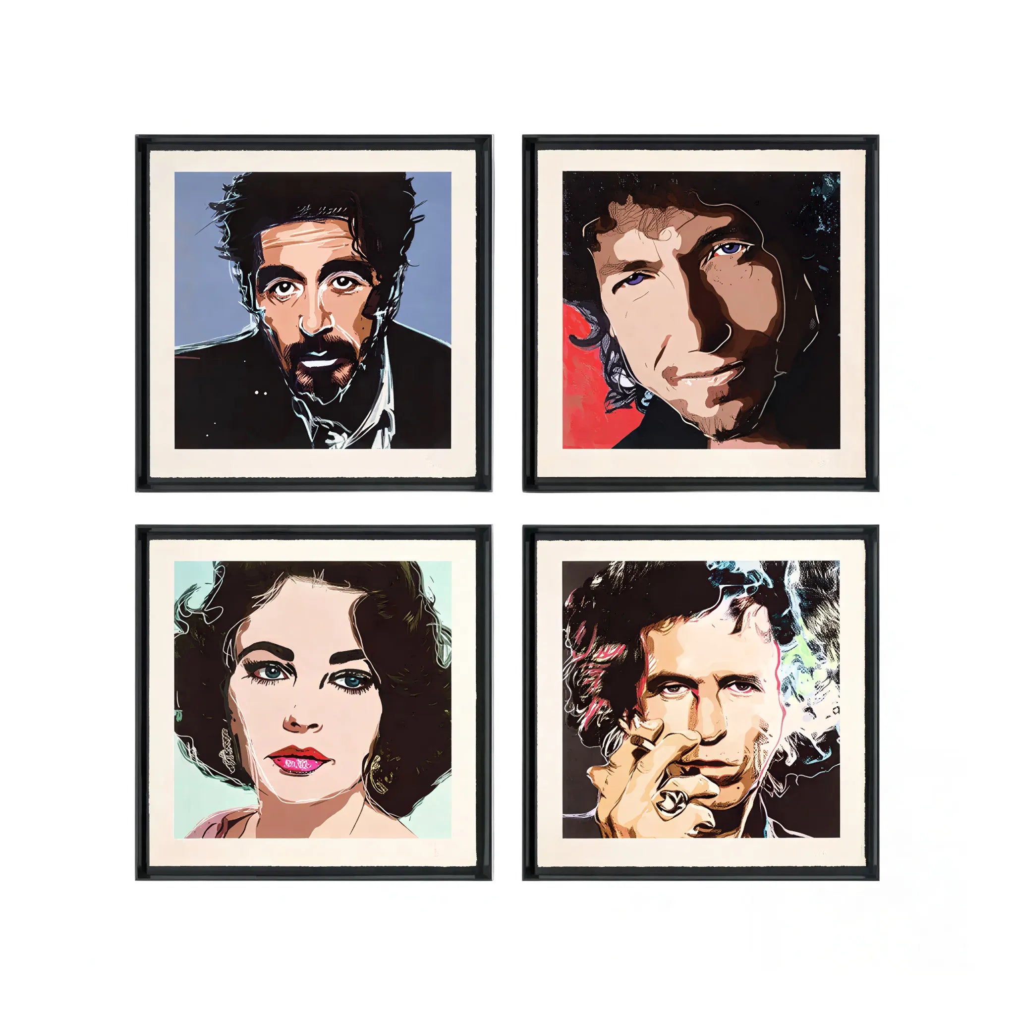 Friends & Heroes (Set of 4) Johnny Depp