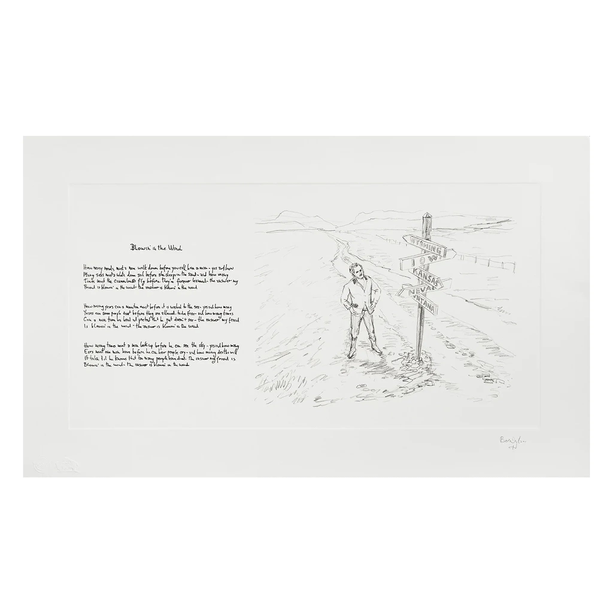 Mundo Scripto (Set of 10) Bob Dylan