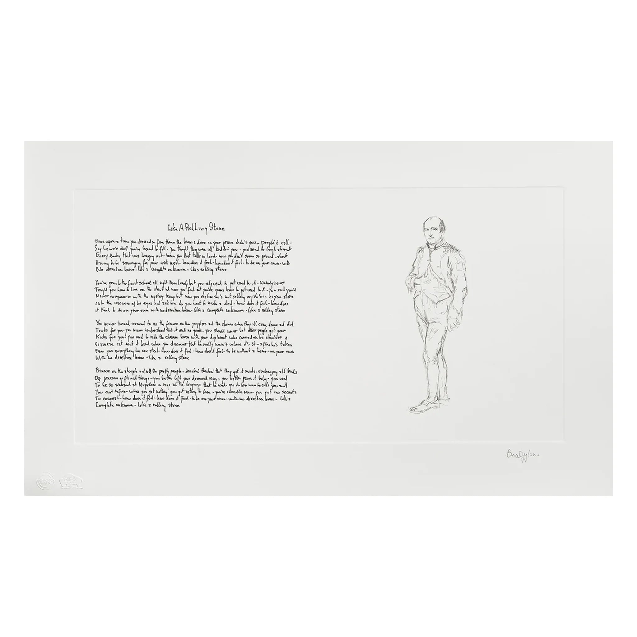 Mundo Scripto (Set of 10) Bob Dylan