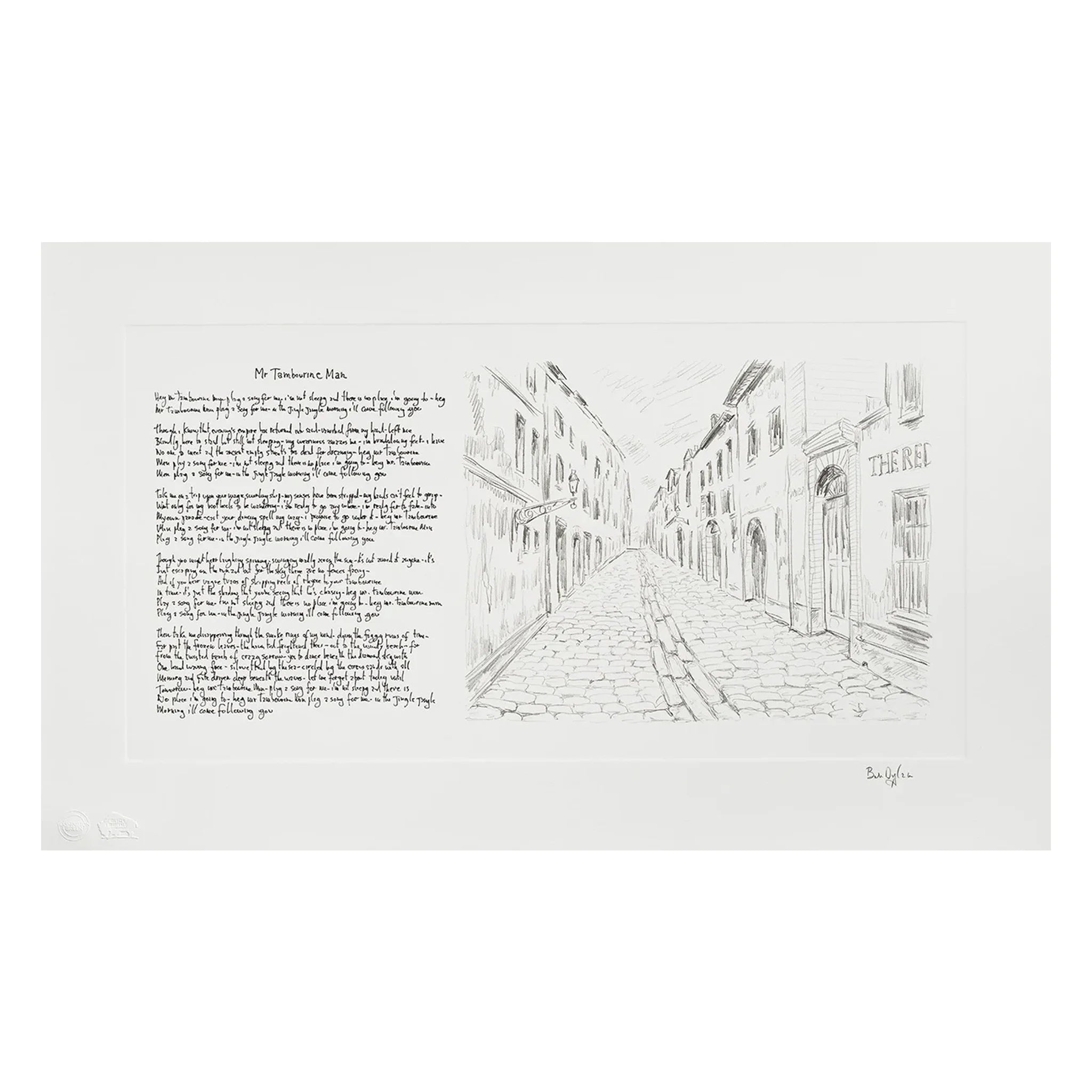 Mundo Scripto (Set of 10) Bob Dylan