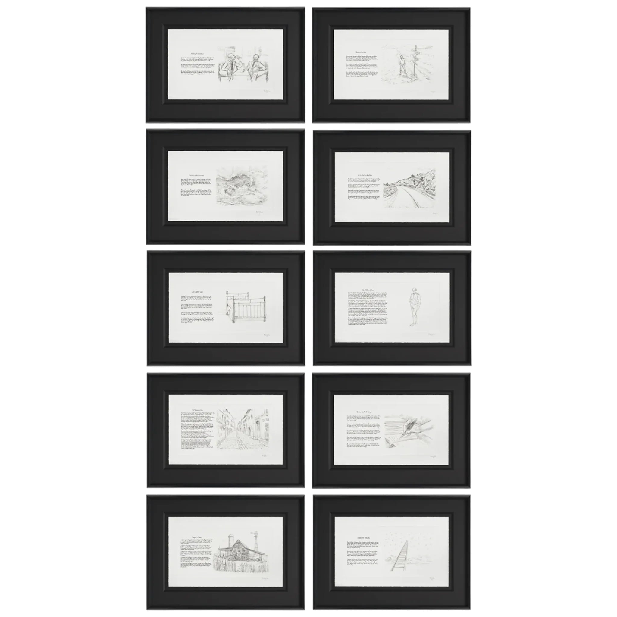 Mundo Scripto (Set of 10) Bob Dylan