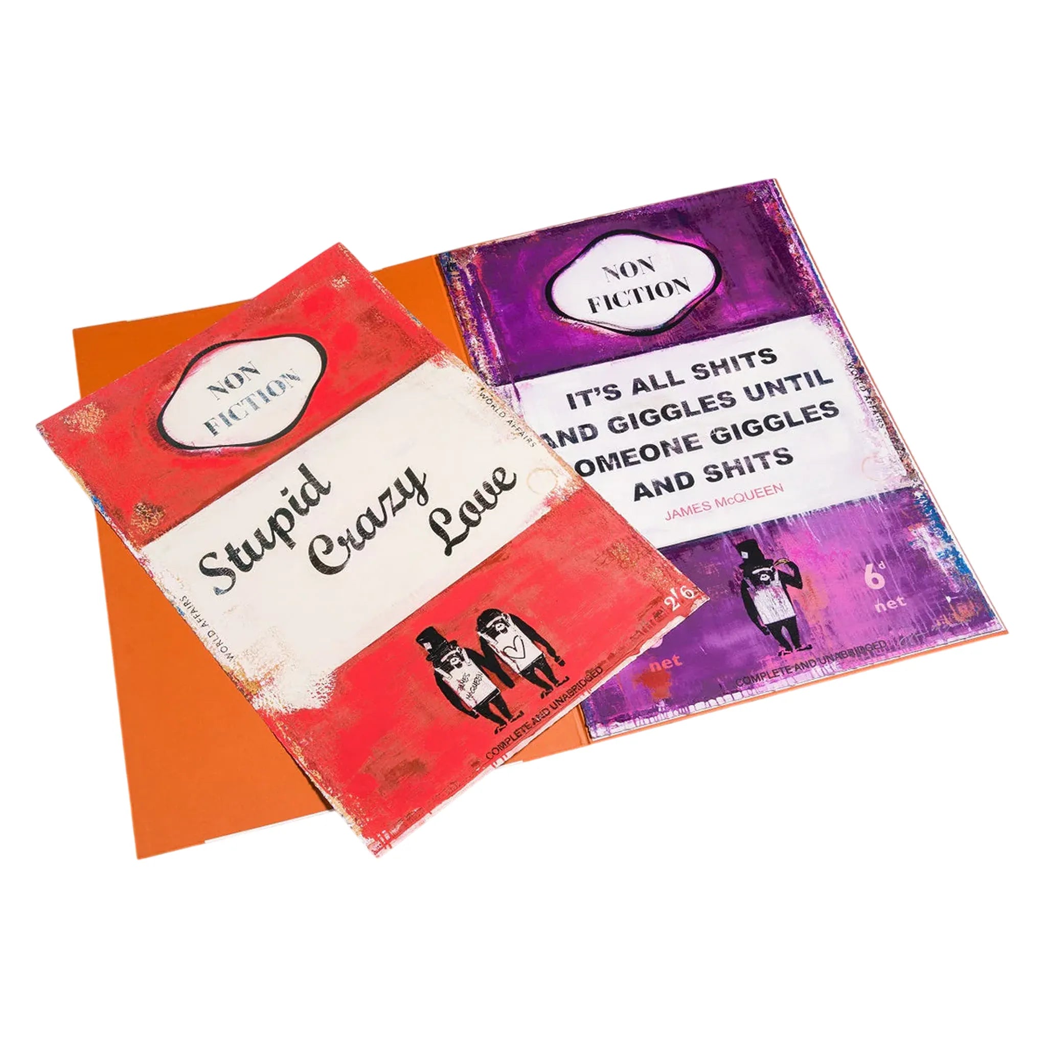 Non-Fiction 5 – Unframed (Set of 4) James McQueen