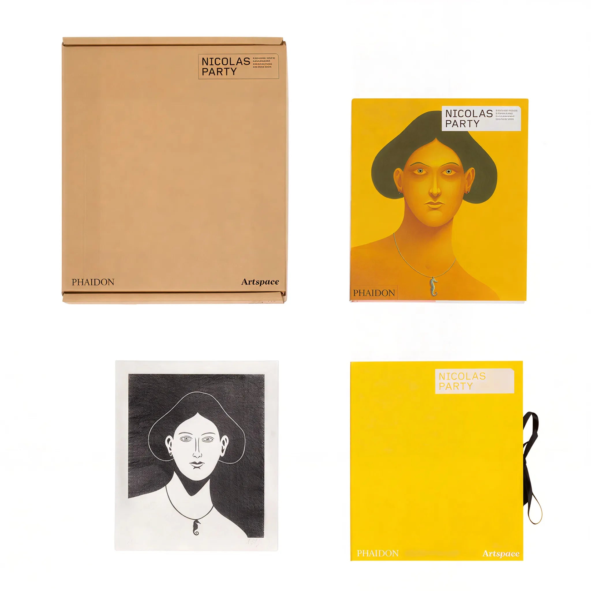 Portrait with a Seahorse Necklace Nicolas Party