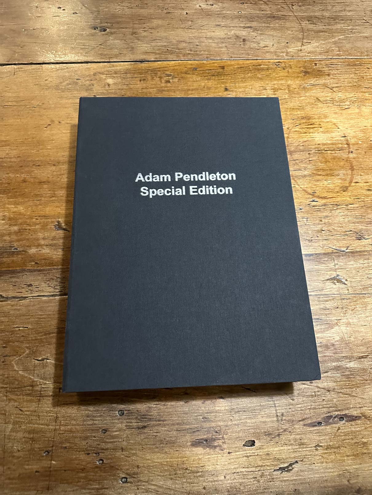 Blackness, White & Light – Hand-painted Edition Adam Pendleton