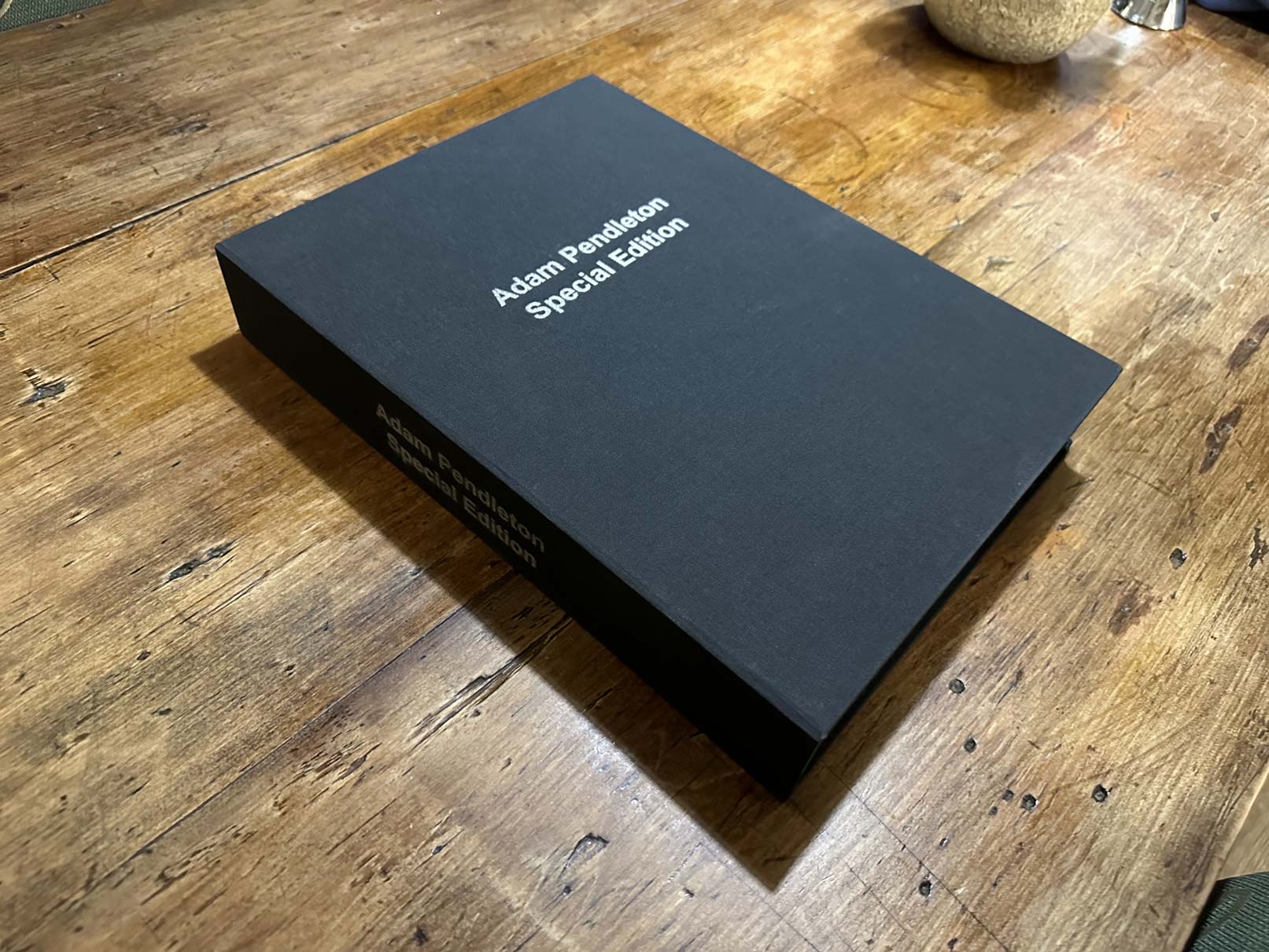 Blackness, White & Light – Hand-painted Edition Adam Pendleton