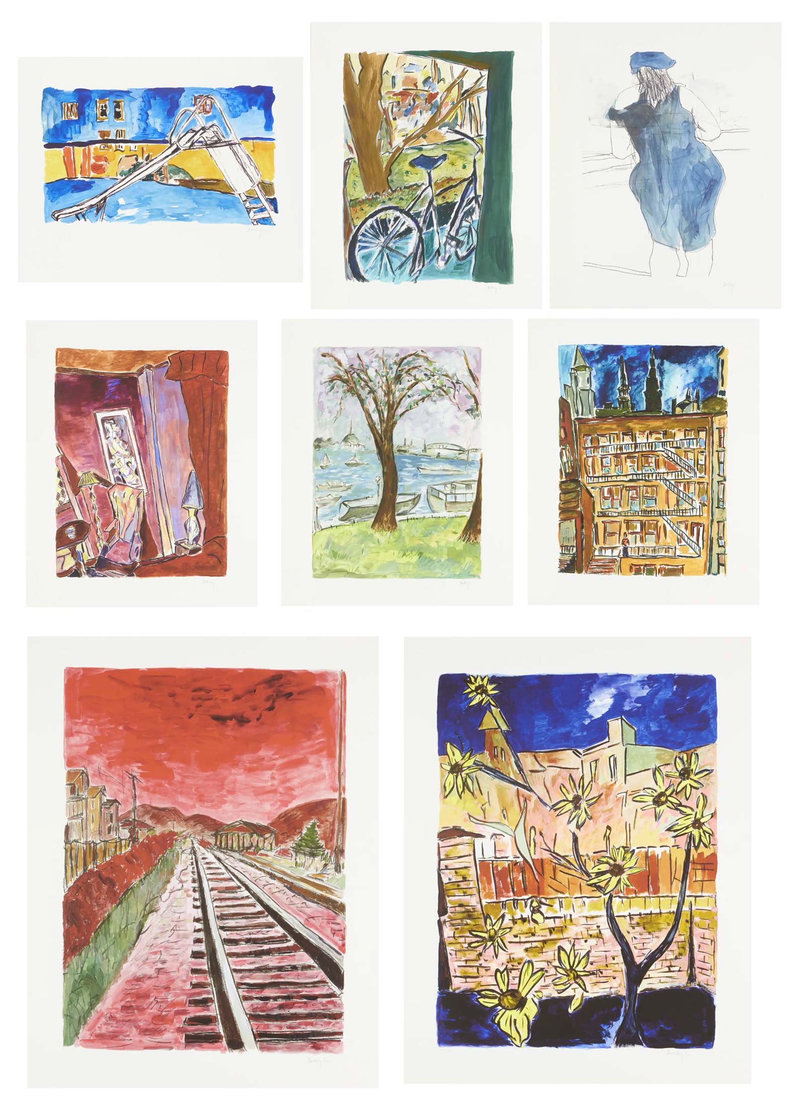 Drank Blank Series 2014 (2 Box Portfolio) Bob Dylan