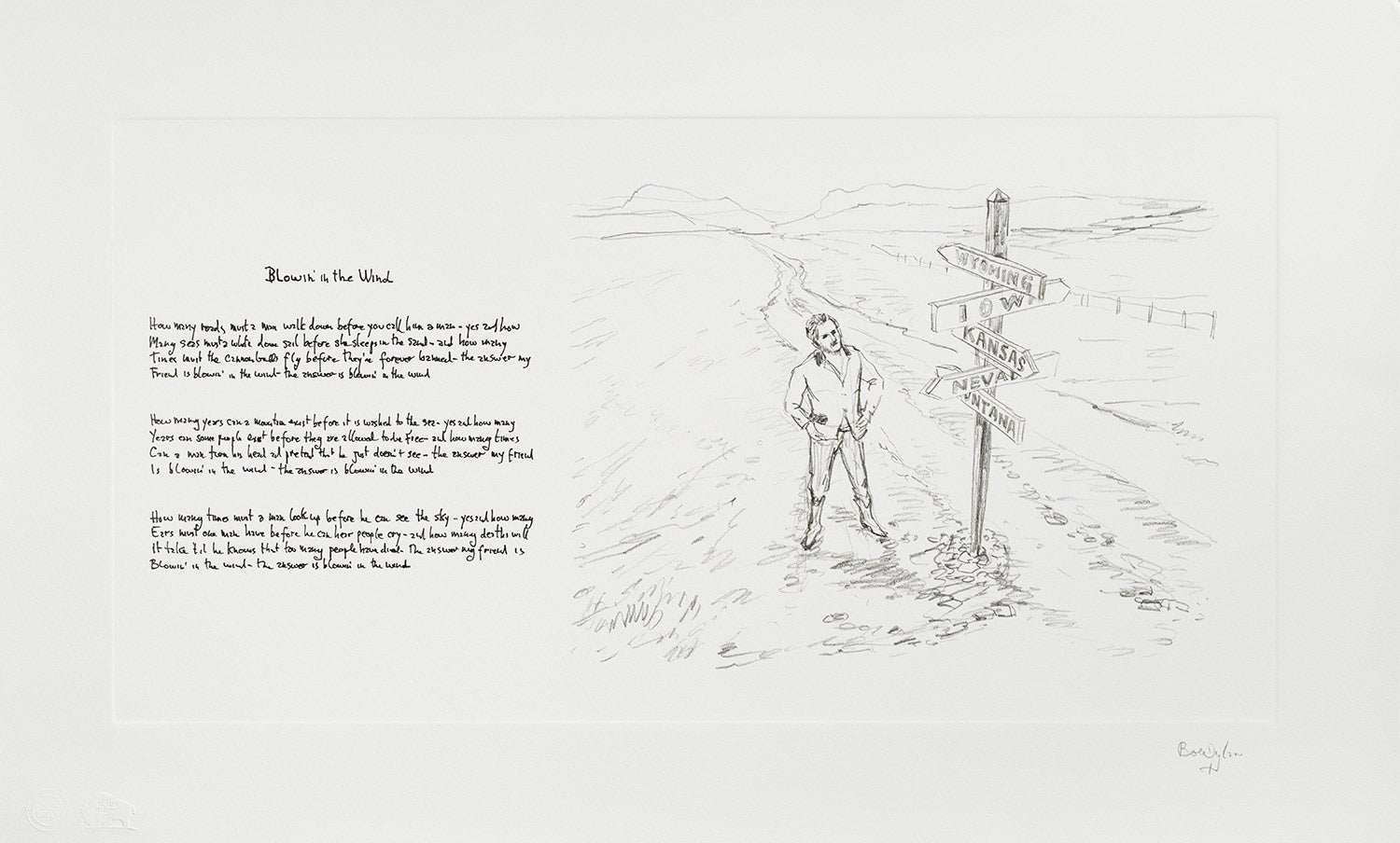 Mundo Scripto (Set of 10) Bob Dylan