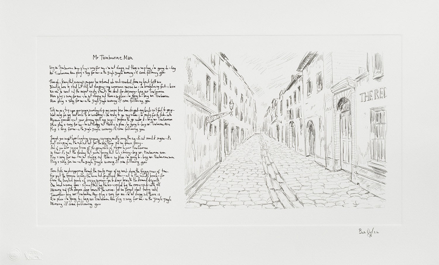 Mundo Scripto (Set of 10) Bob Dylan