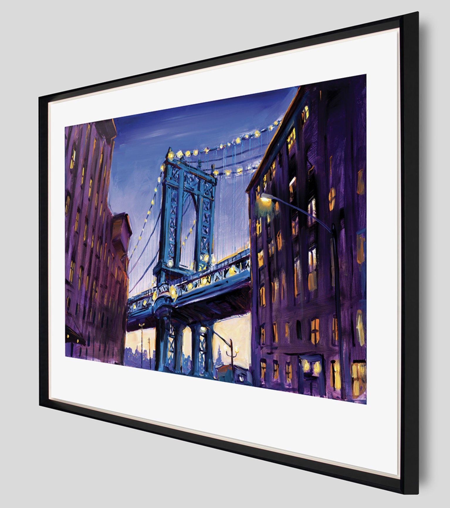 Silk Manhatten Bridge Bob Dylan