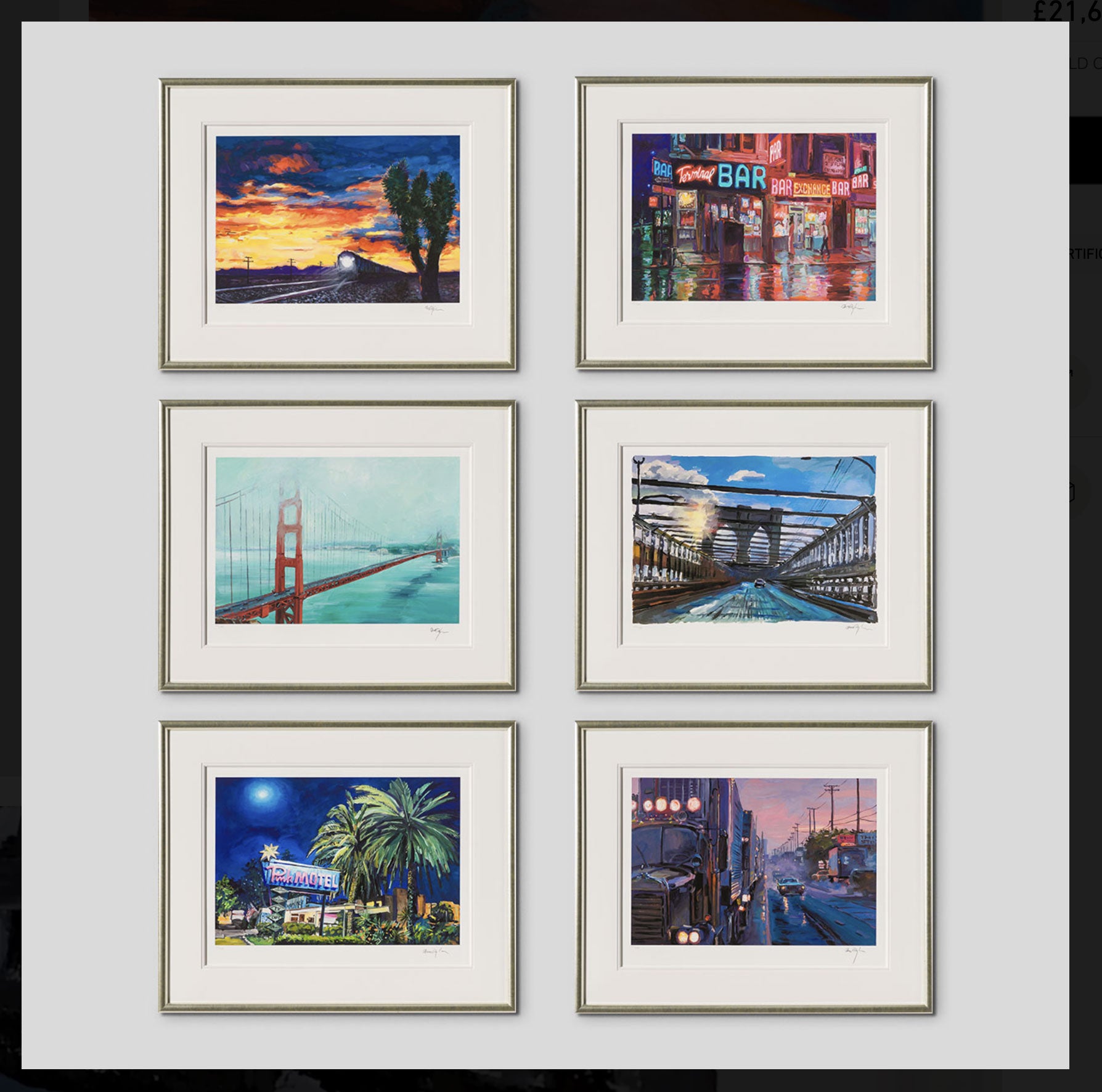 The Beaten Path 2023 (Set of 6) Portfolio – Unframed Bob Dylan