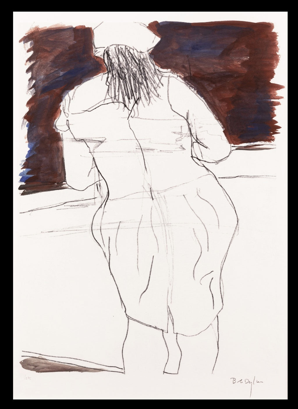 Woman in Red Lion Pub Portfolio 2008 (Set of 4) Bob Dylan