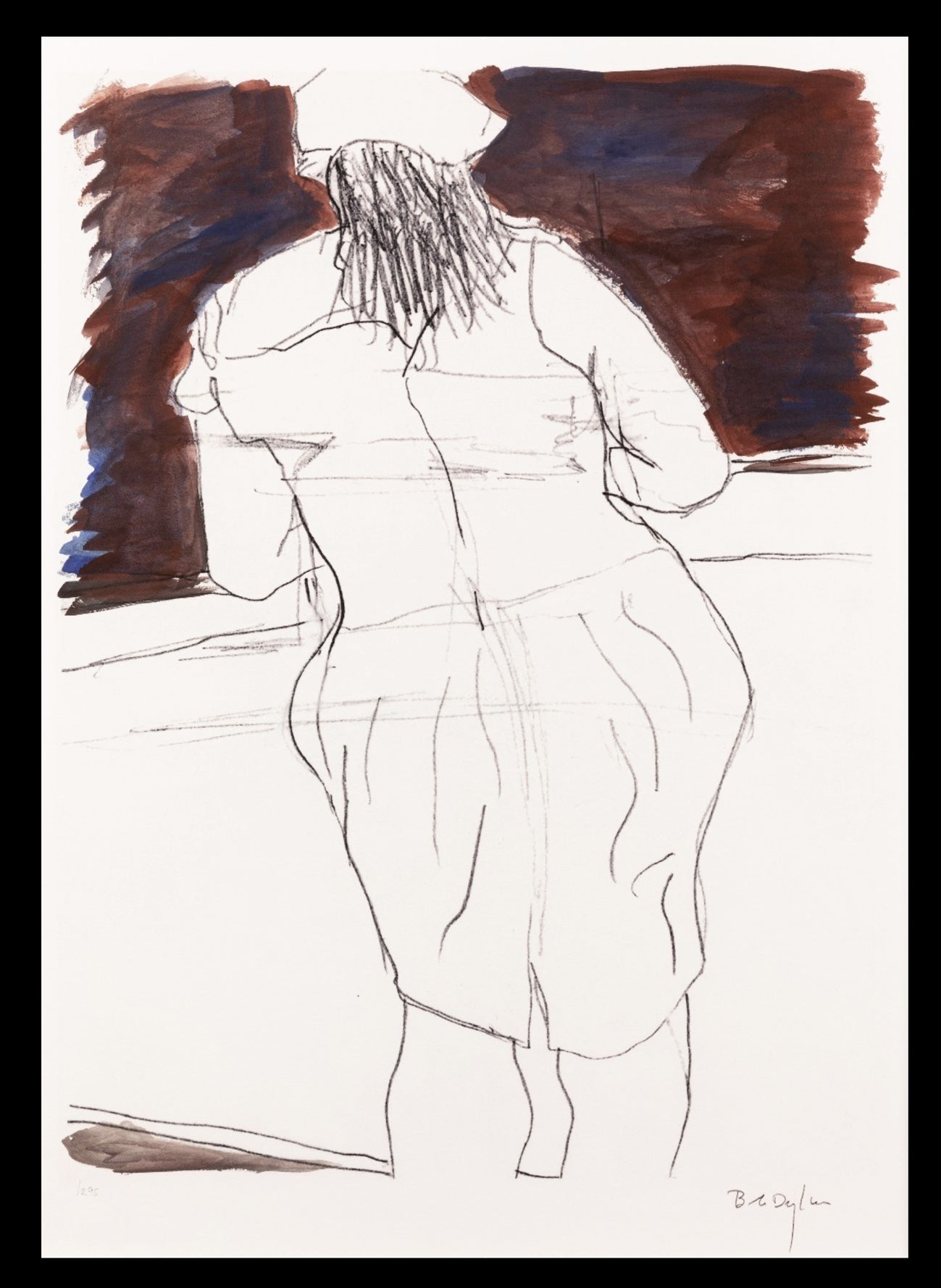 Woman in Red Lion Pub Portfolio 2008 (Set of 4) Bob Dylan