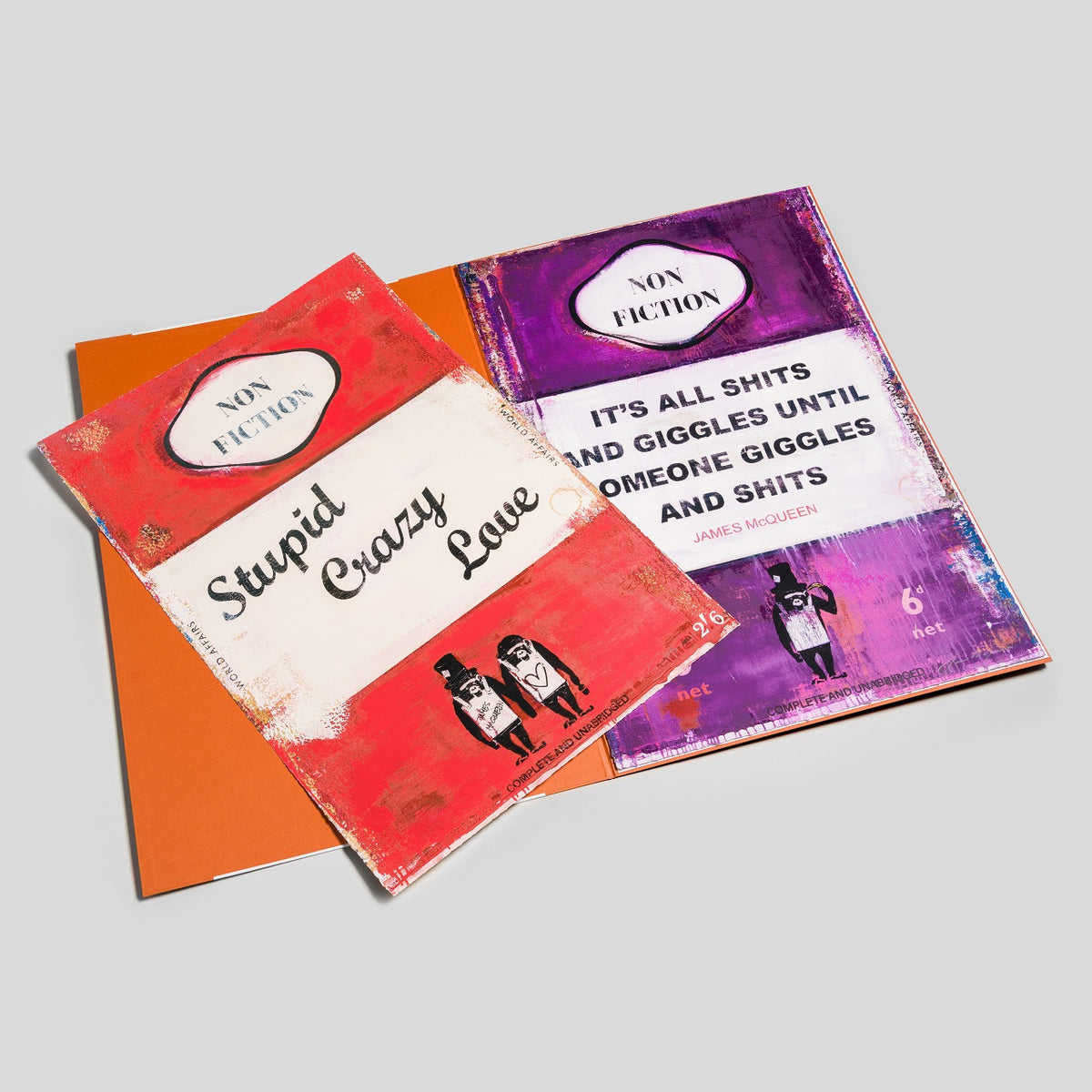 Non-Fiction 5 – Unframed (Set of 4) James McQueen