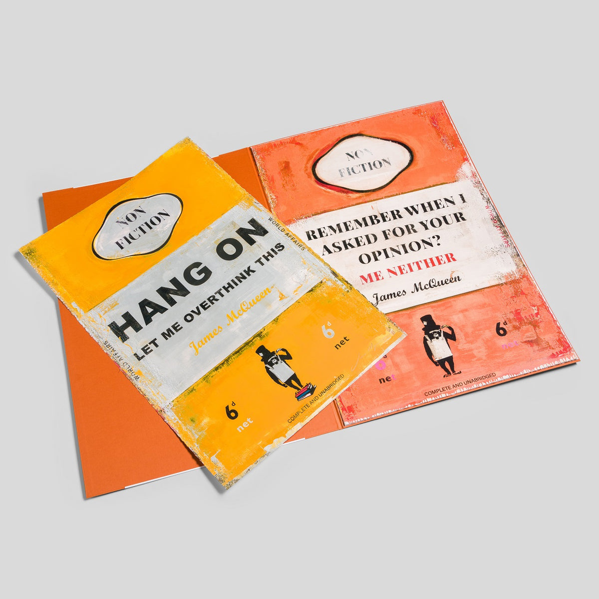 Non-Fiction 5 – Unframed (Set of 4) James McQueen