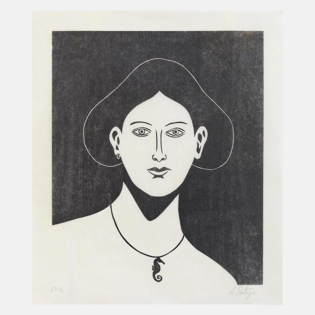 Portrait with a Seahorse Necklace Nicholas Party