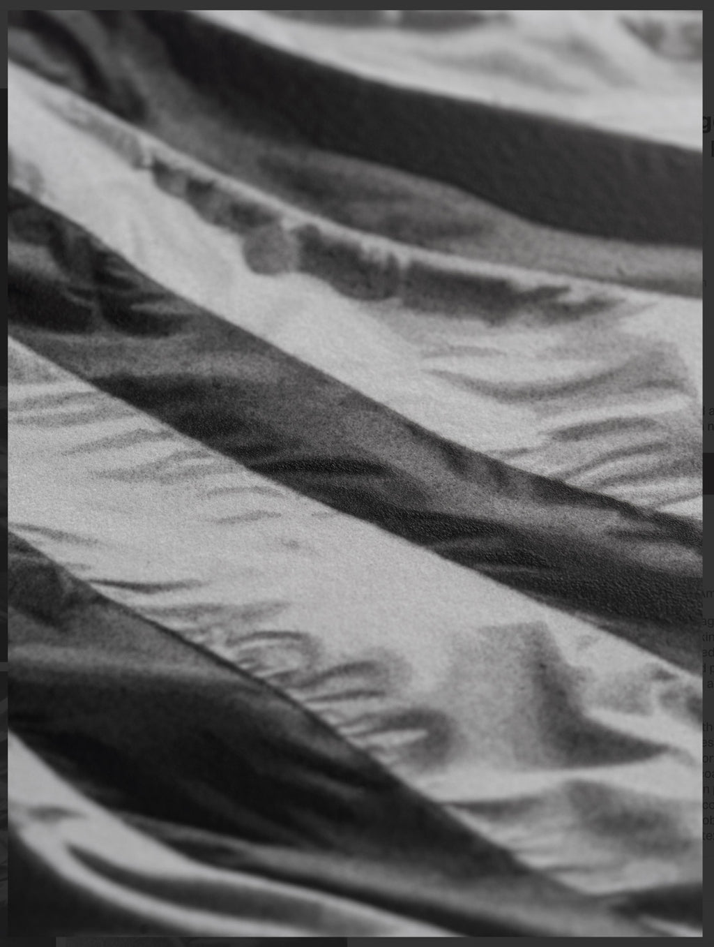 Untitled (Falling Flag) Robert Longo