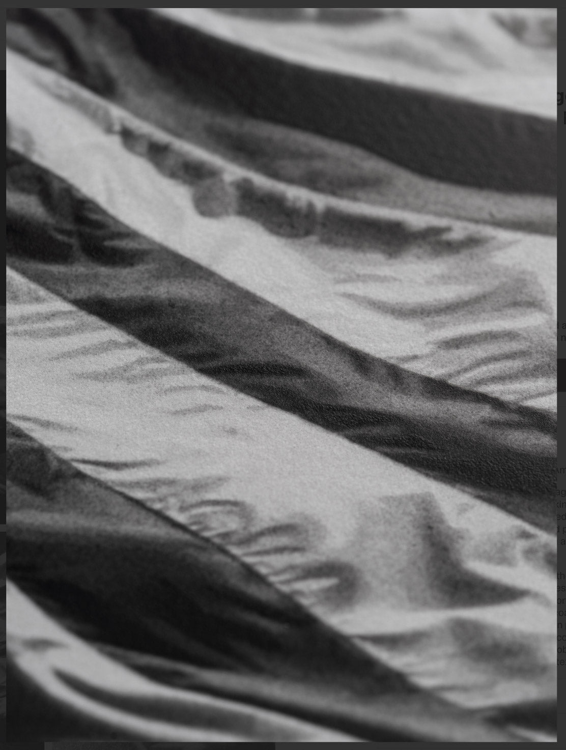 Untitled (Falling Flag) Robert Longo