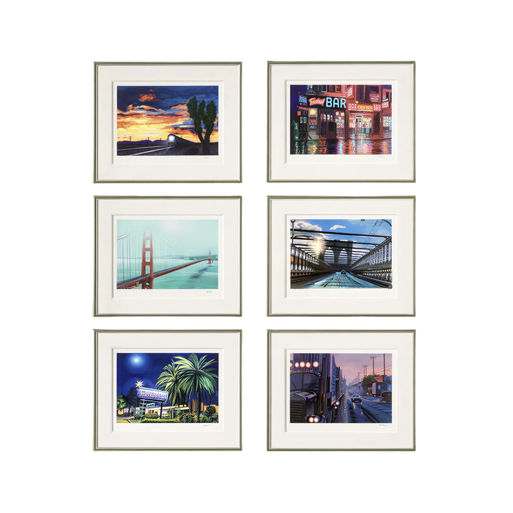 The Beaten Path 2023 (Set of 6) Portfolio – Unframed Bob Dylan