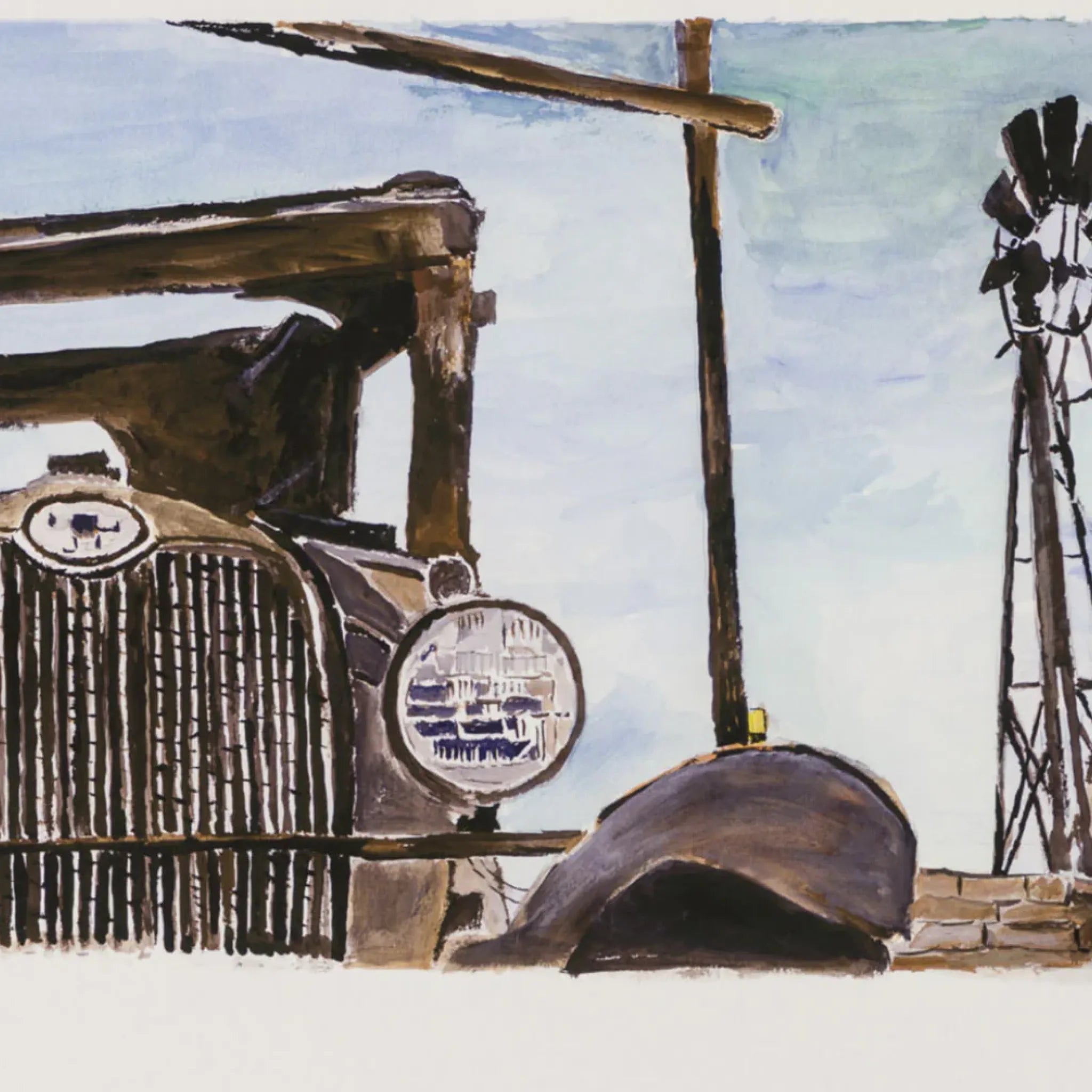 Wilton Iowa Farmyard 2016 Bob Dylan